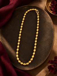 Ovale Bead  - Gold