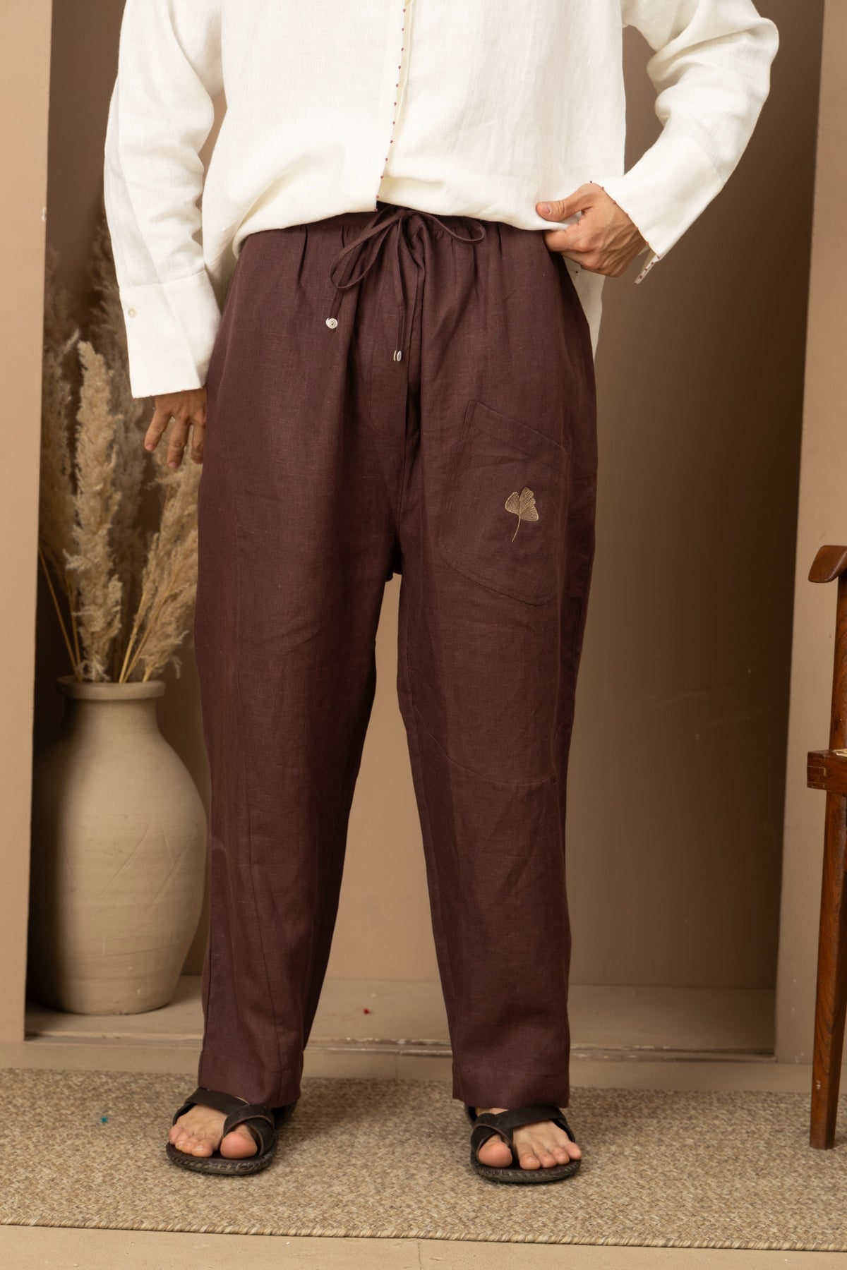 Field Trouser - Wine Red