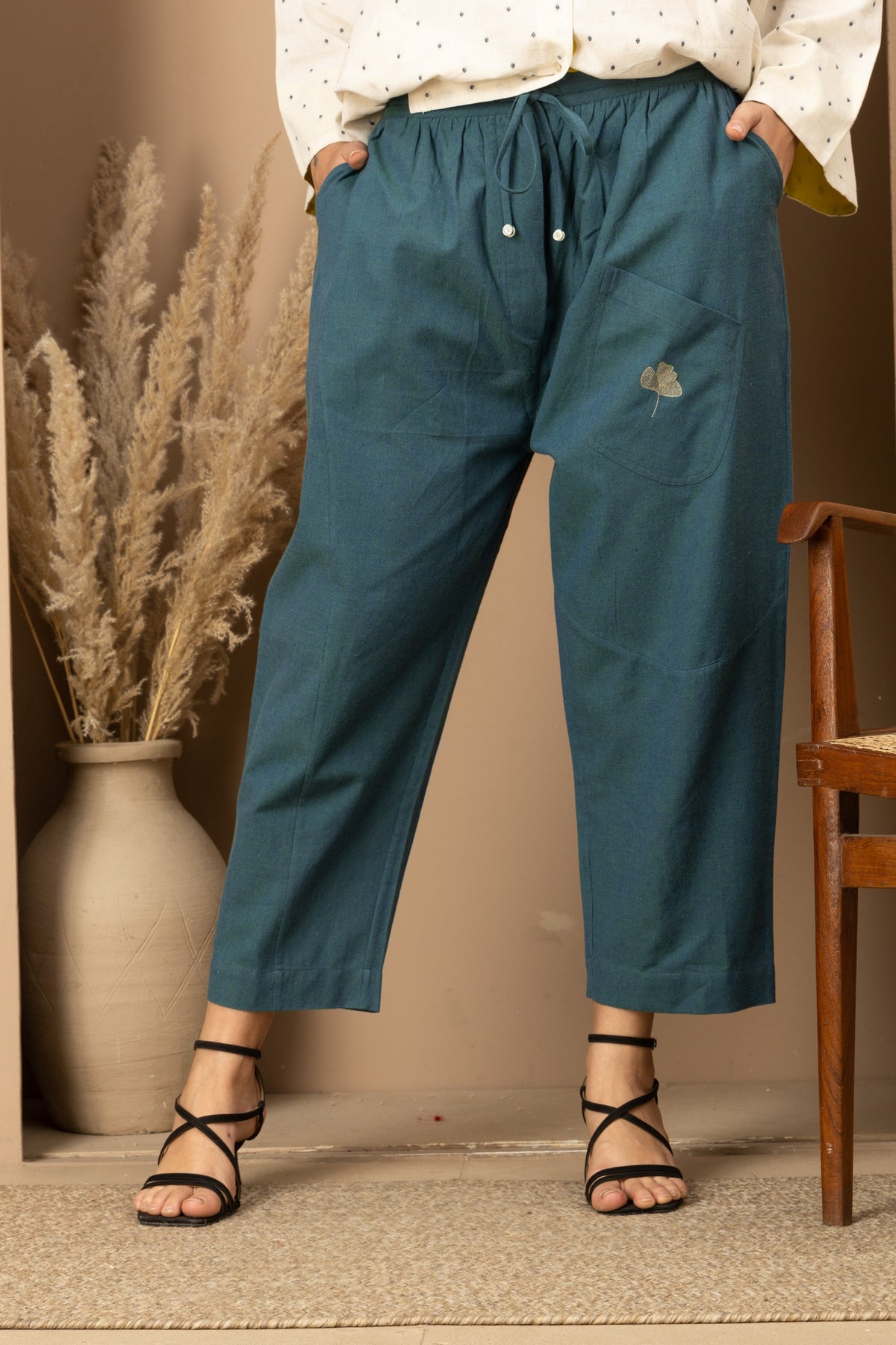 Field Trouser - Teal Blue