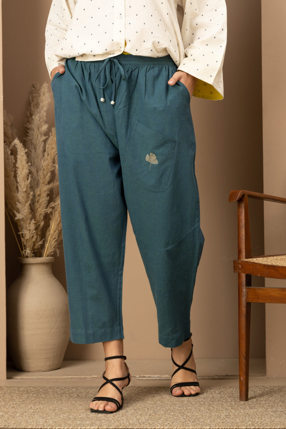 Field Trouser - Teal Blue