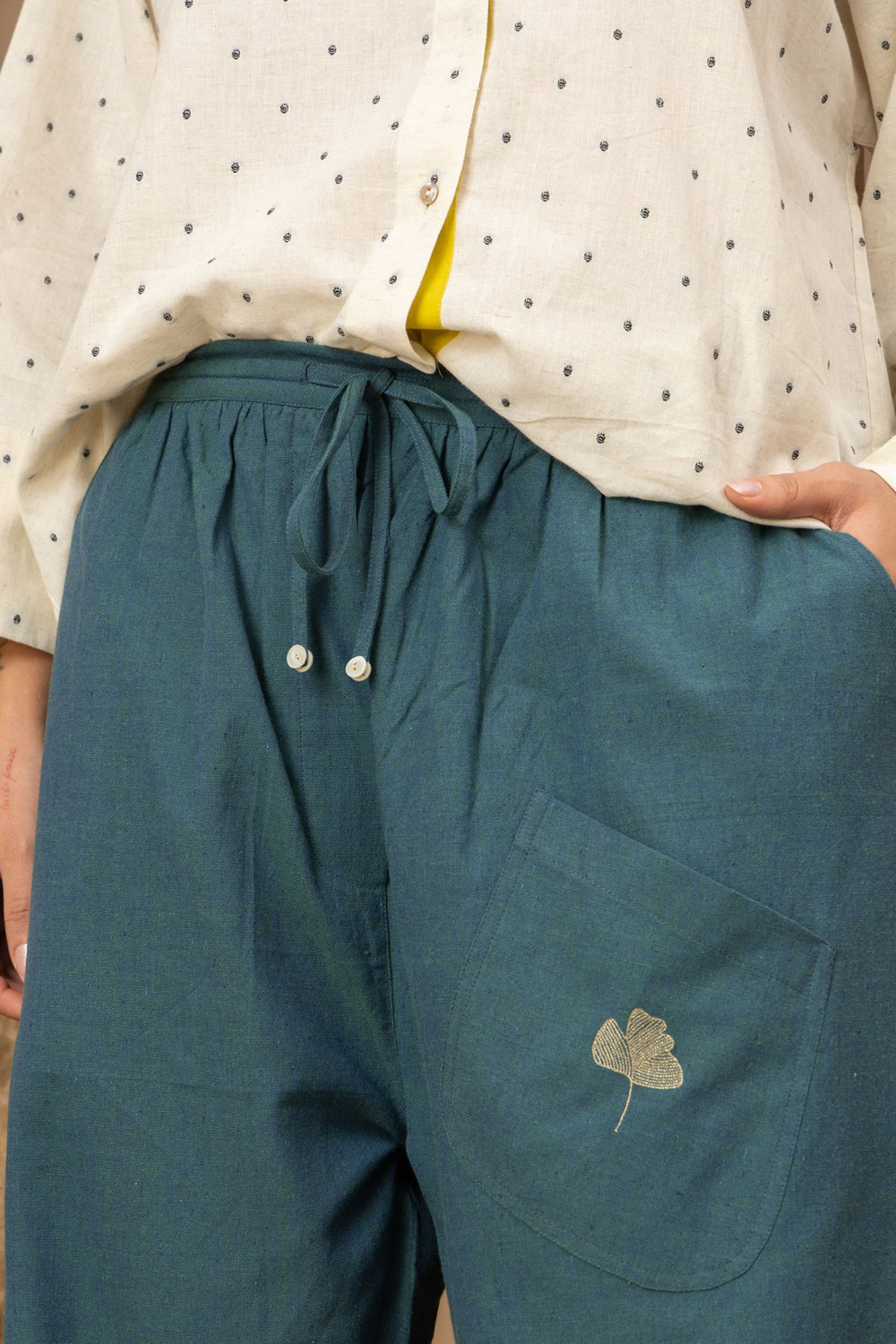 Field Trouser - Teal Blue