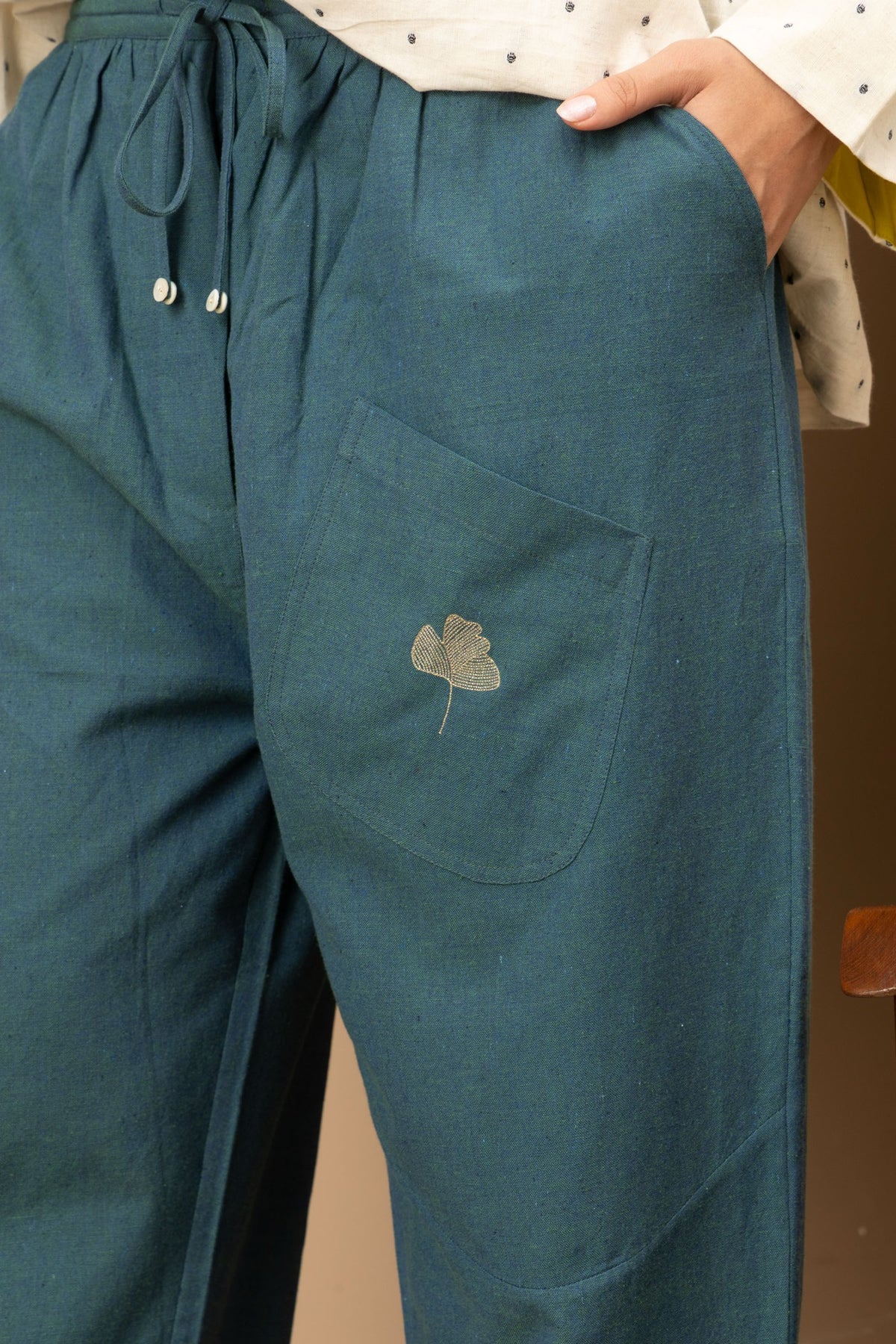 Field Trouser - Teal Blue