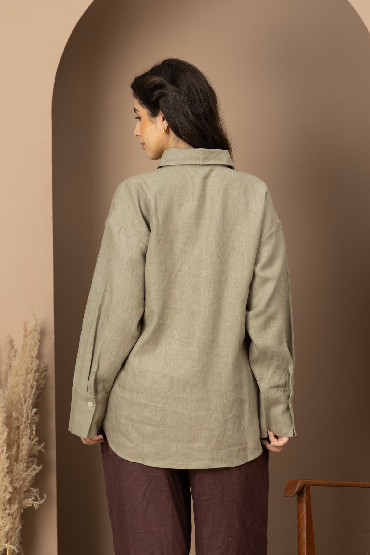 Knotted Canvas - Sage Green