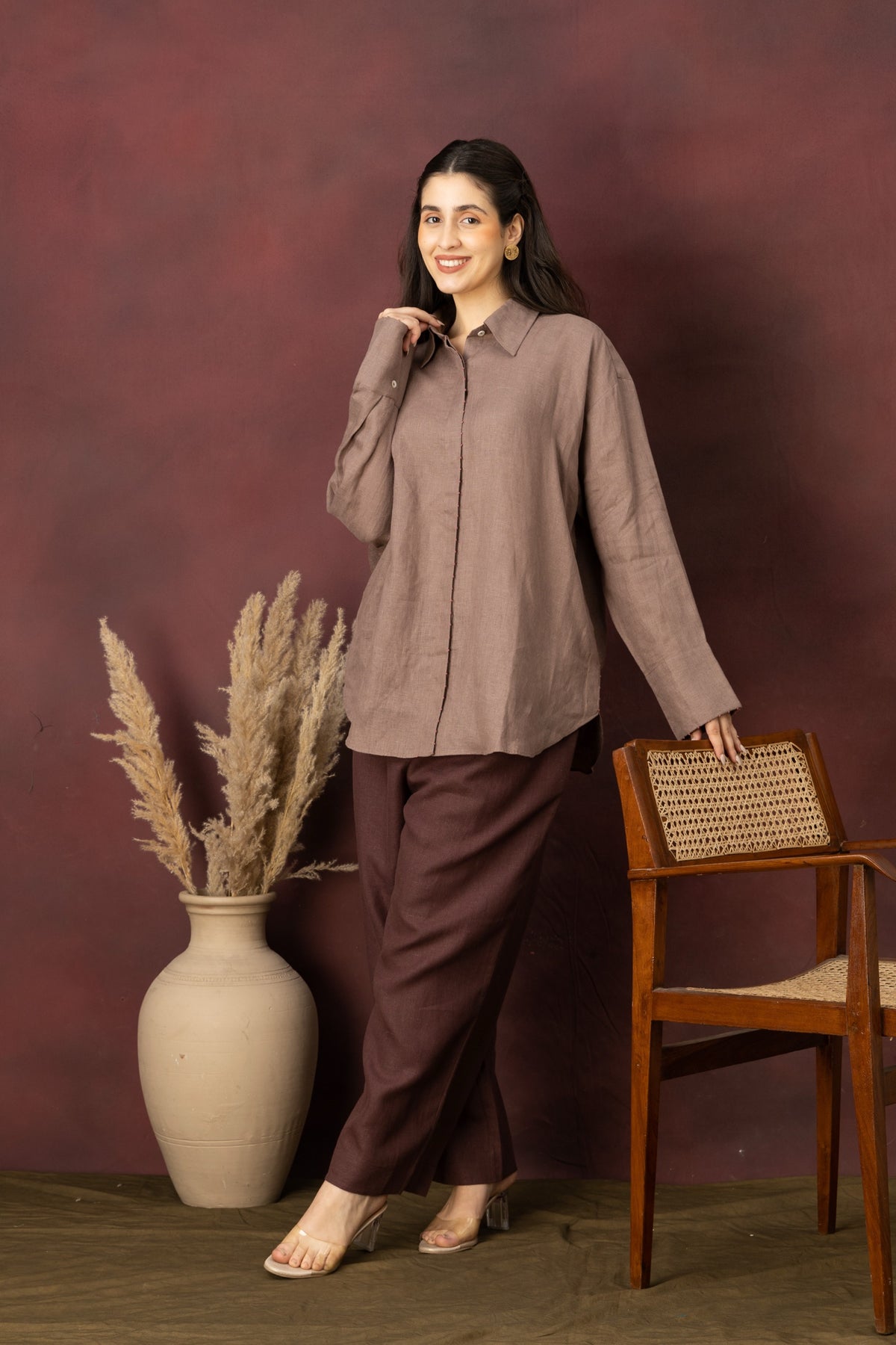 Knotted Canvas - Warm Taupe