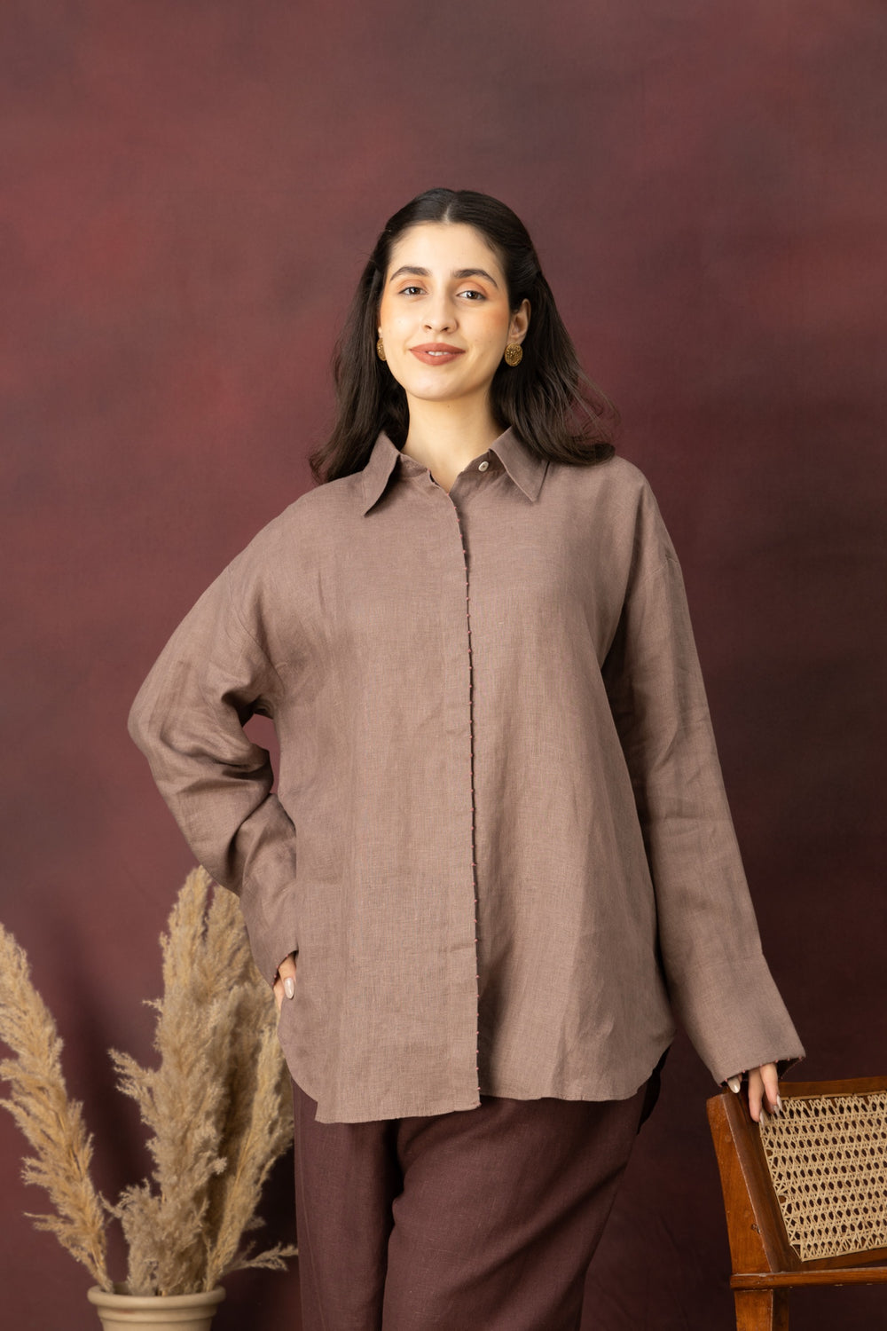 Knotted Canvas - Warm Taupe