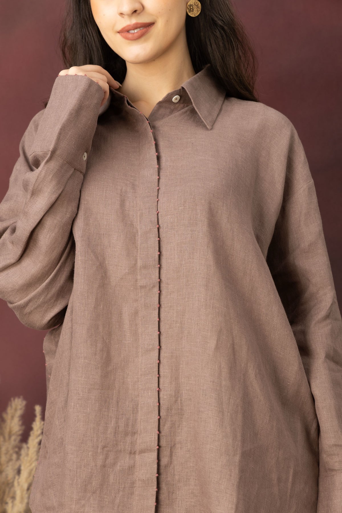 Knotted Canvas - Warm Taupe