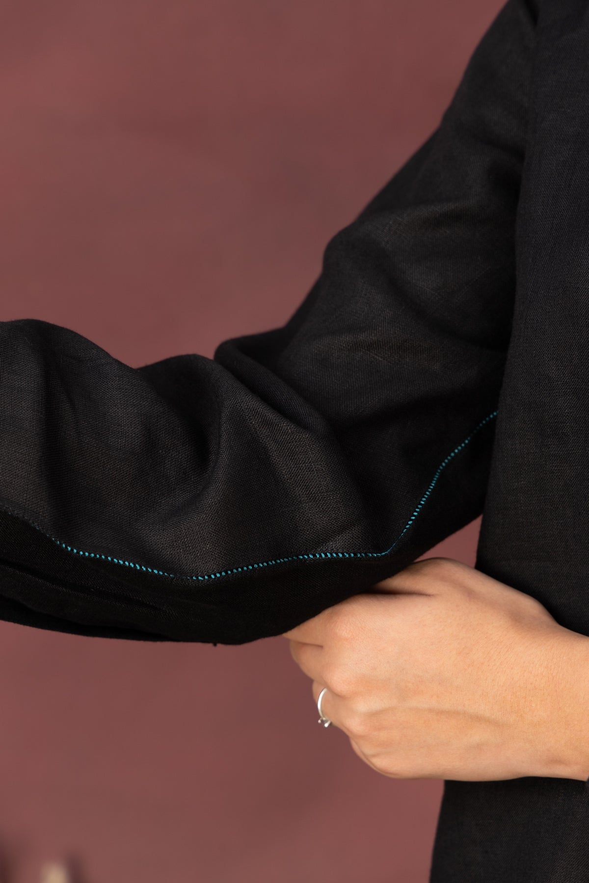 The Jali Shirt - Midnight Black