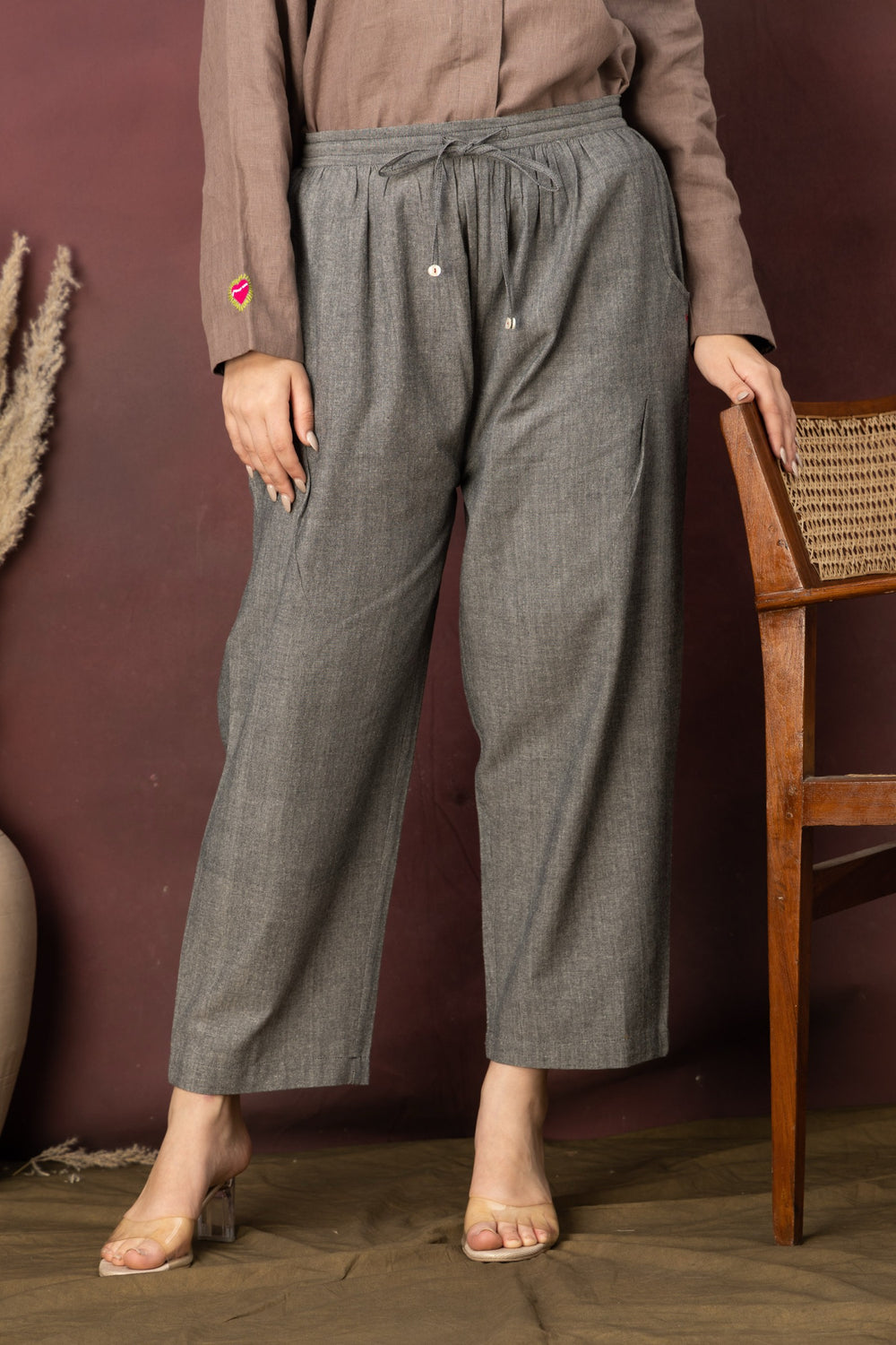 Weekday - Black & Grey Texture