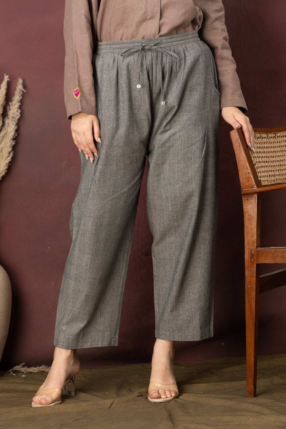 Weekday - Black & Grey Texture