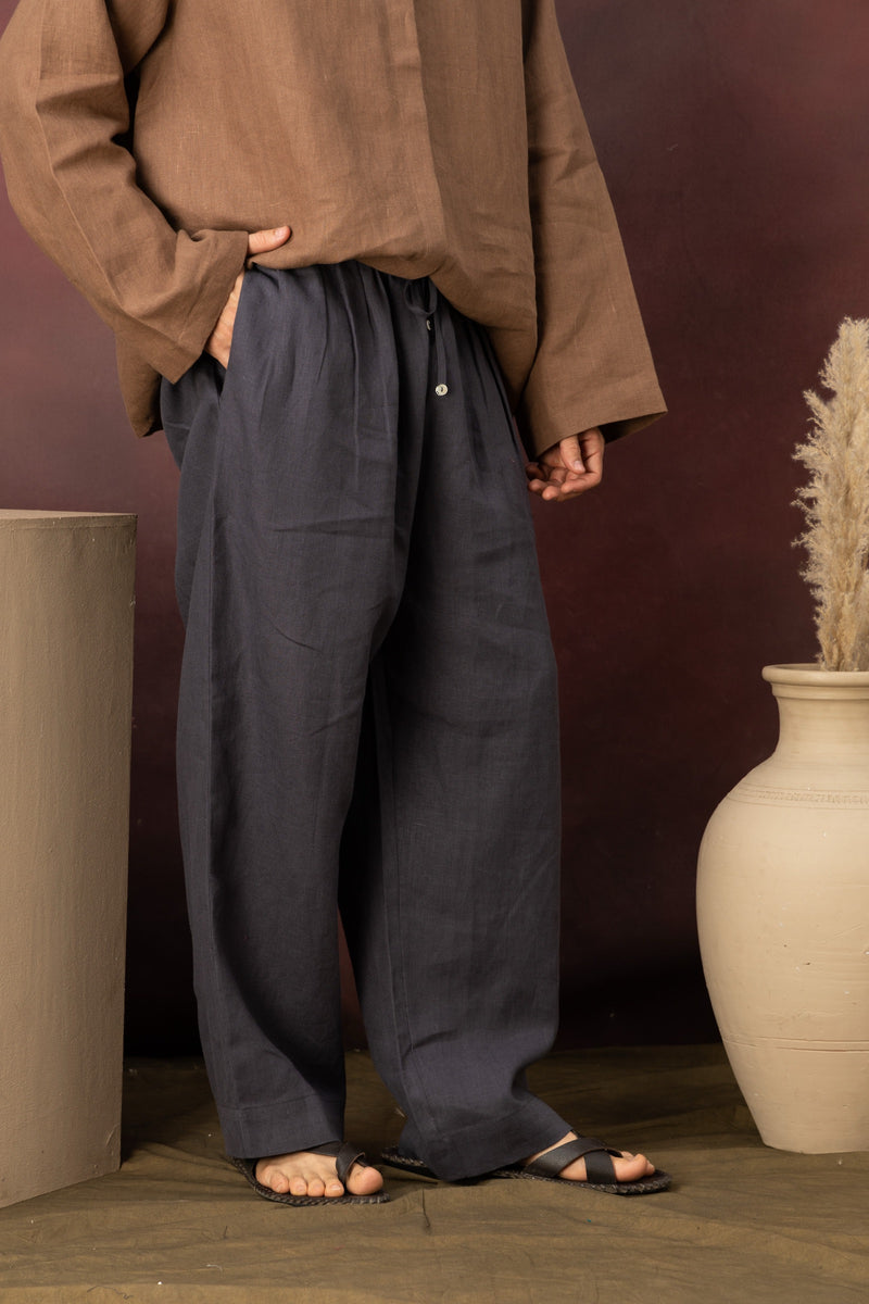 The Easy Trouser - Charcoal Grey