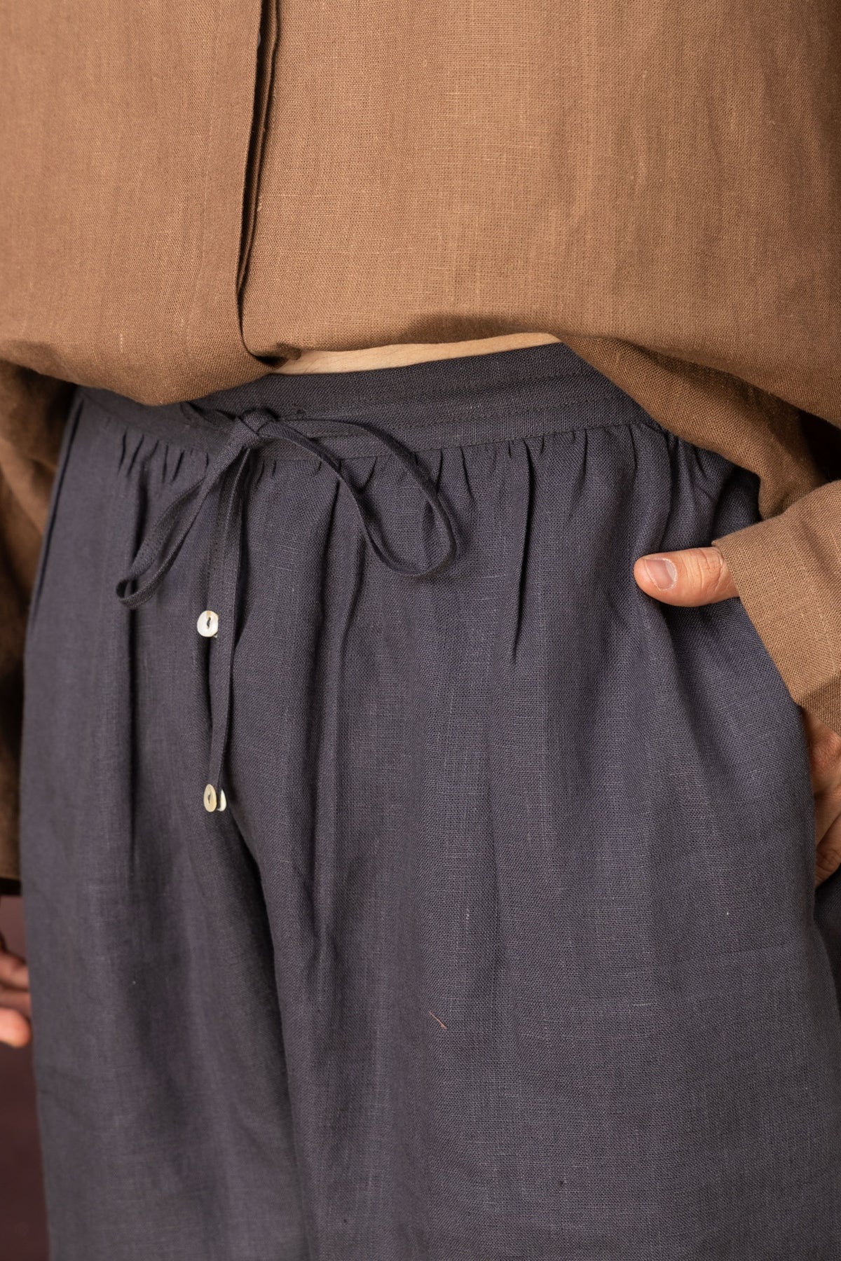 The Easy Trouser - Charcoal Grey