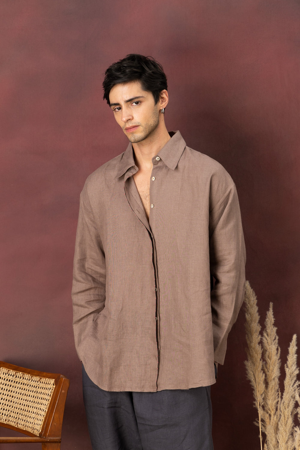 knotted Canvas - Warm Taupe