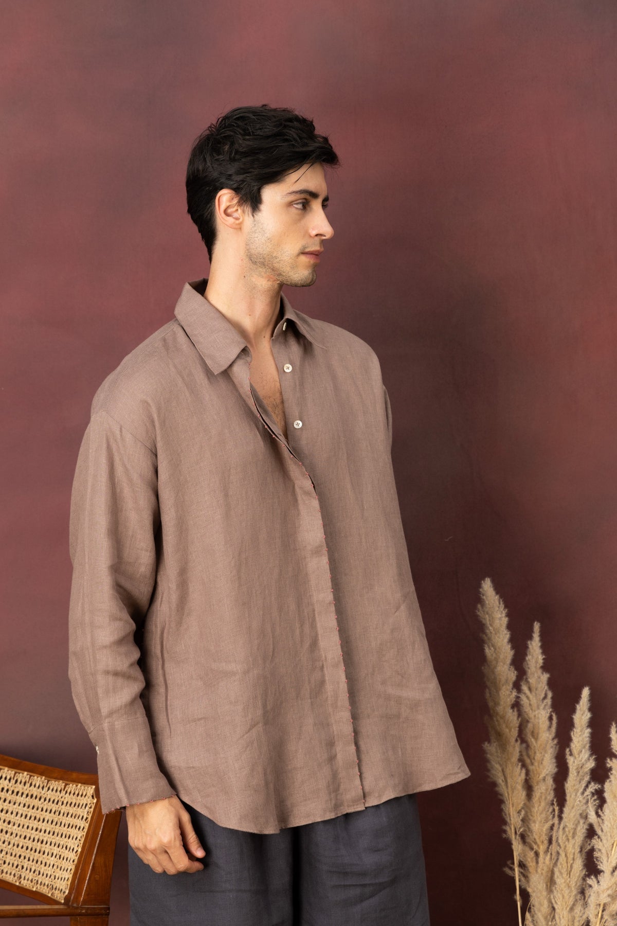 knotted Canvas - Warm Taupe