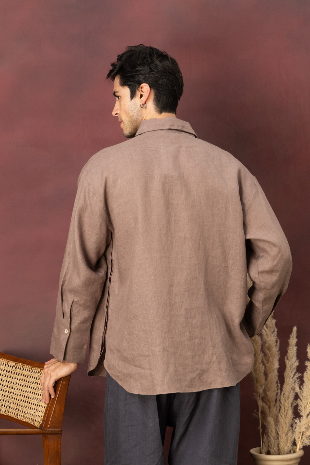 knotted Canvas - Warm Taupe