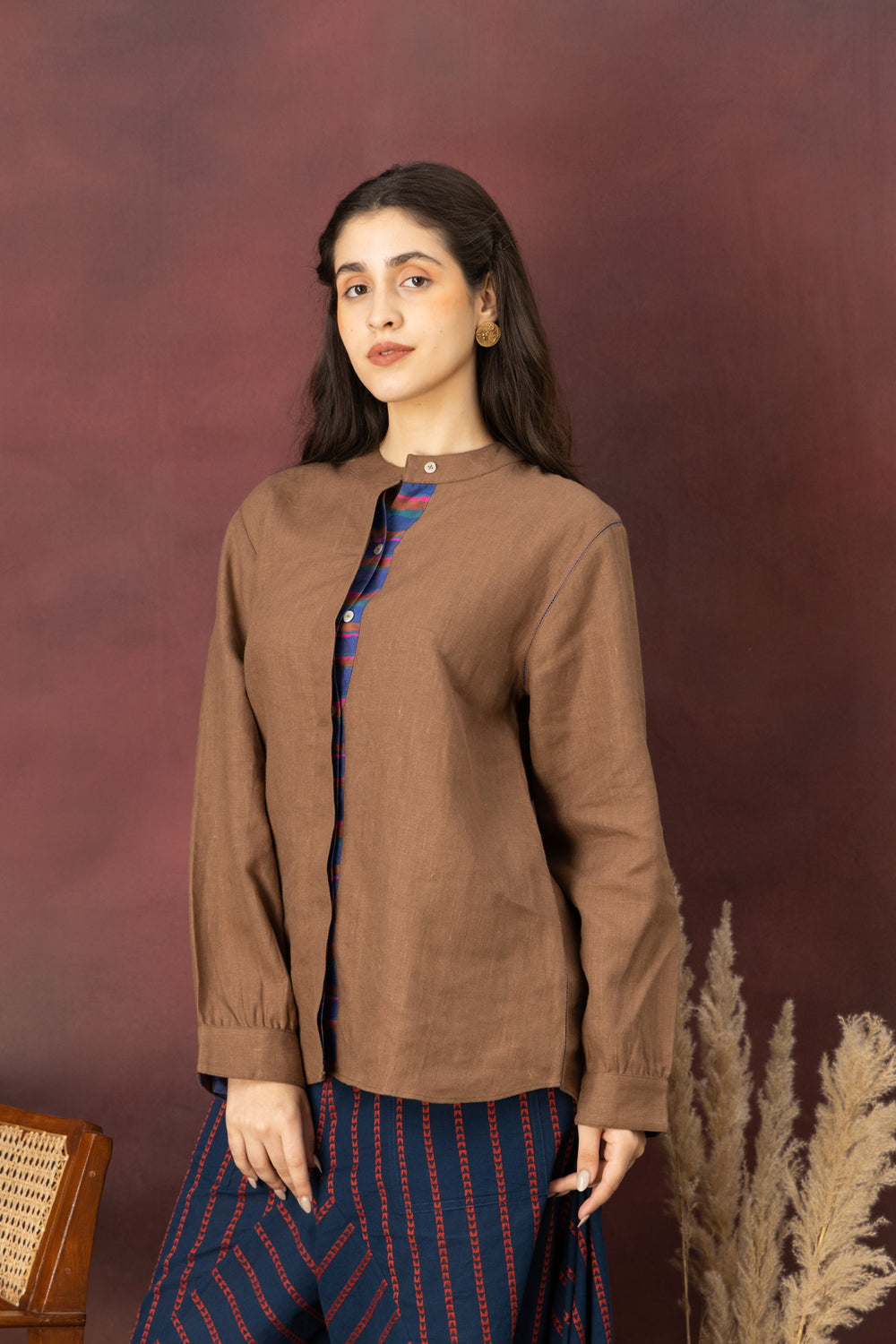 The Jali Shirt - Cocoa Brown