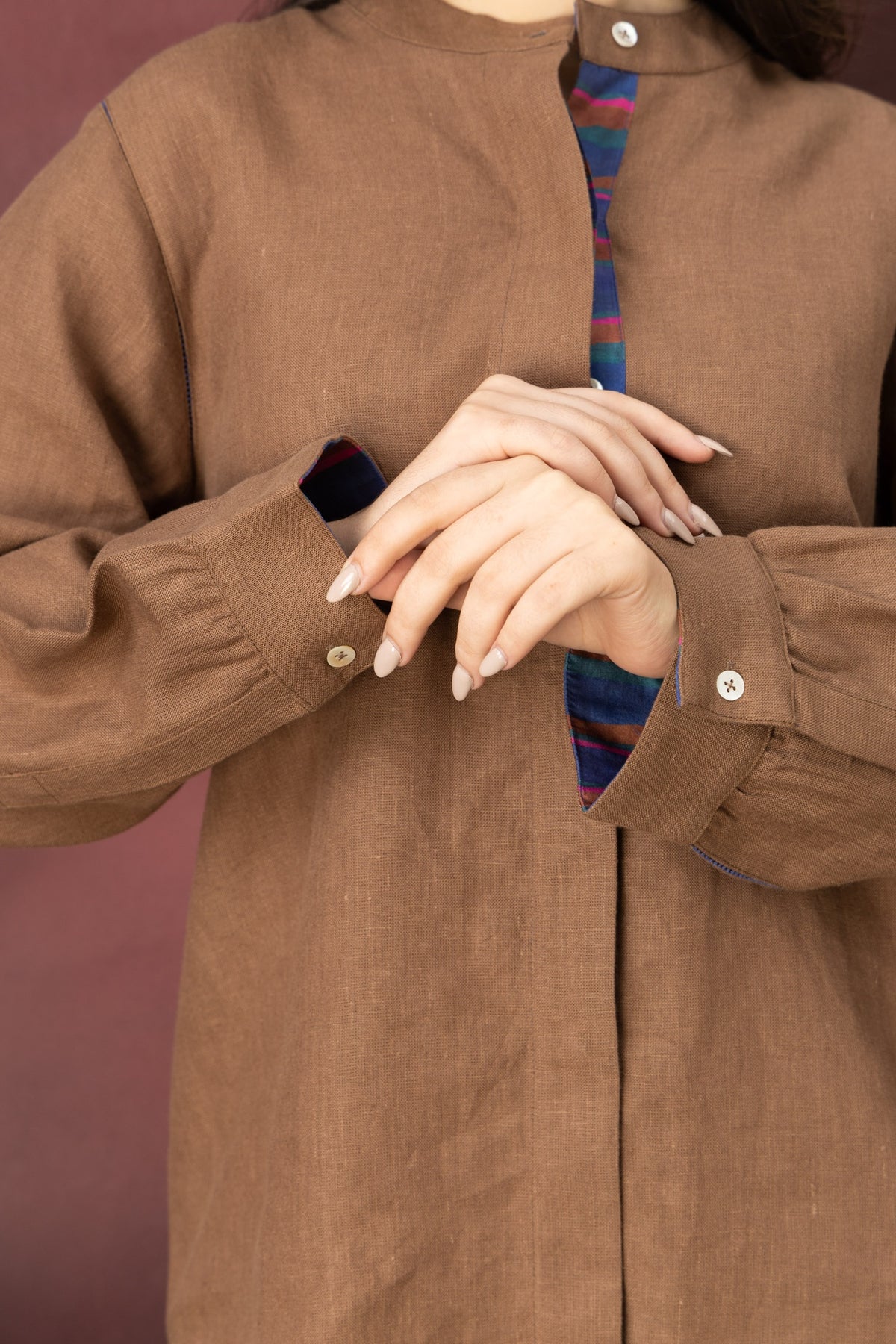 The Jali Shirt - Cocoa Brown