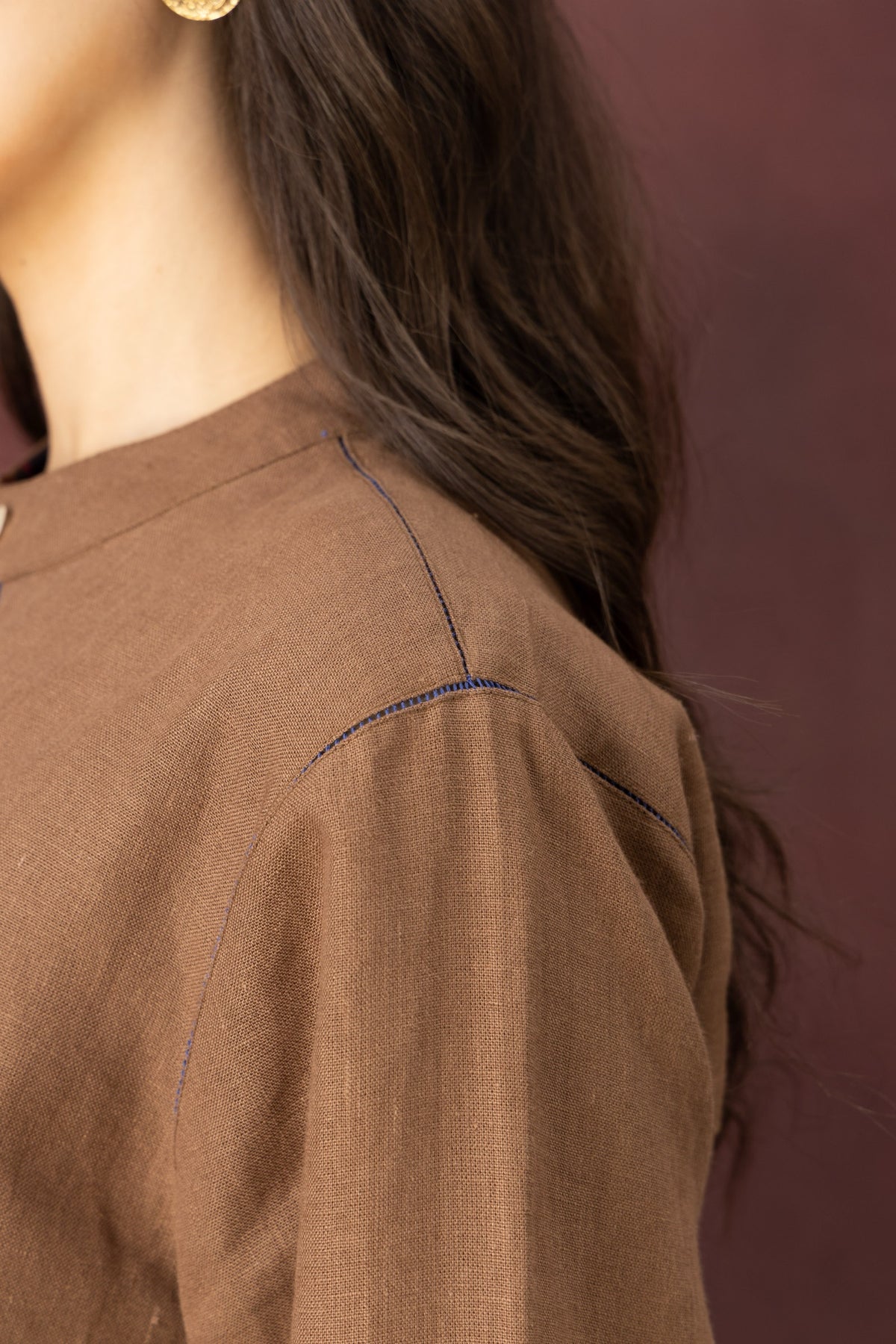 The Jali Shirt - Cocoa Brown
