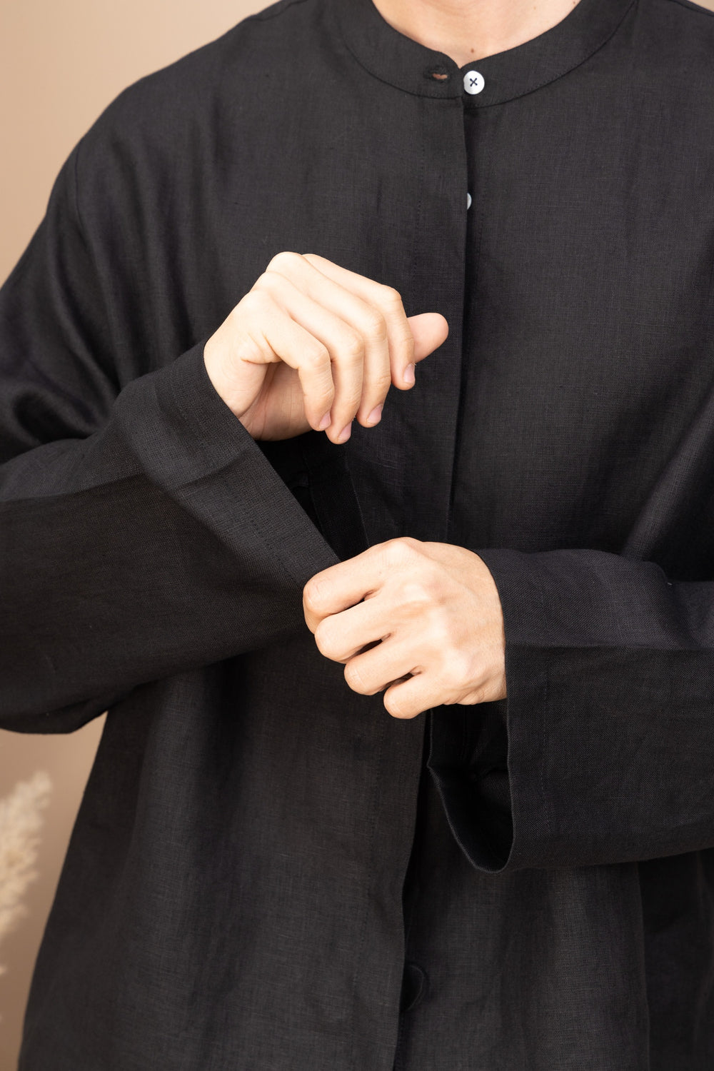 The Poise Shirt - Royal Black