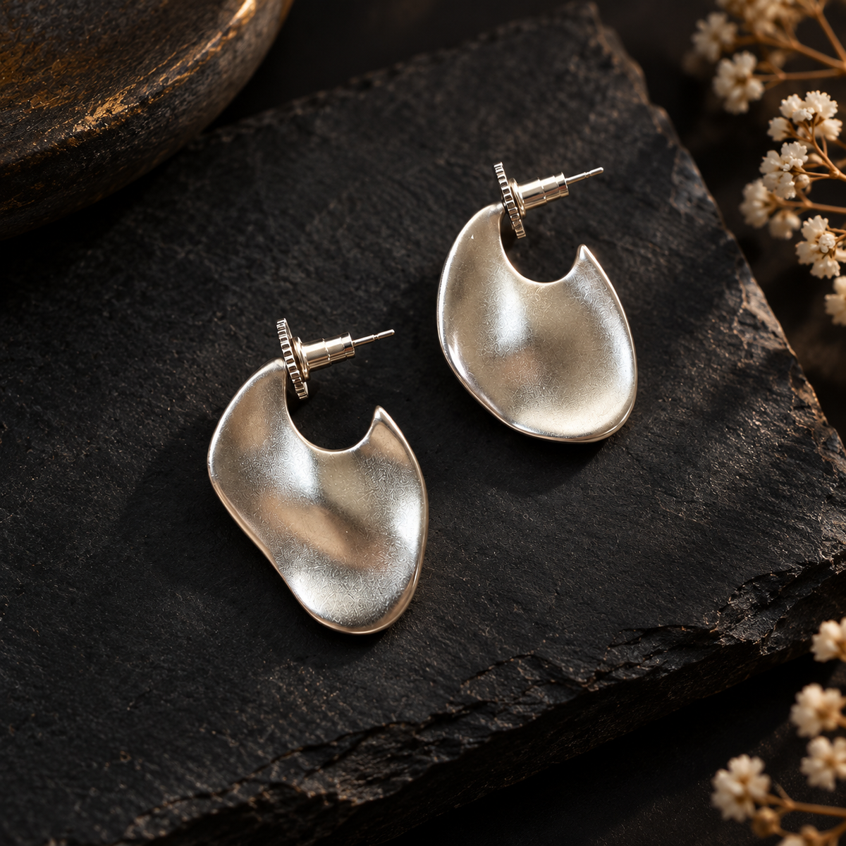 Selene — Sculptural Earrings