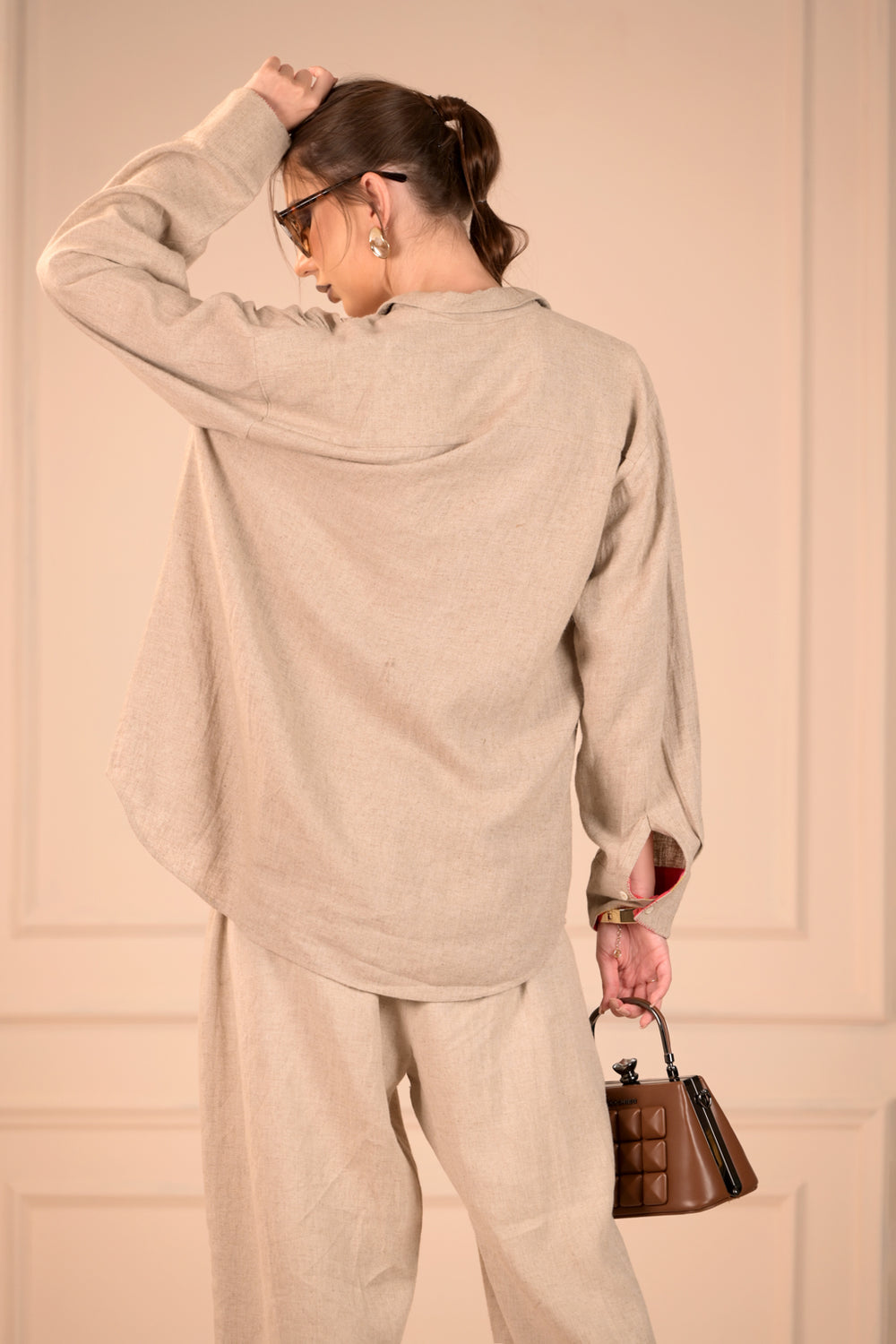 Classic Feisty Linen Cotton Collar Shirt