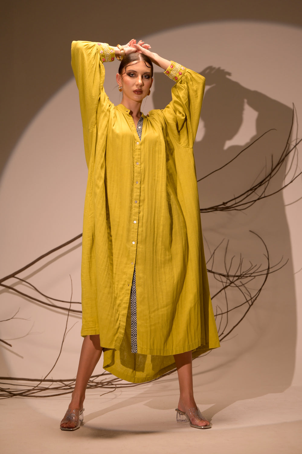 Front Open Free Style Dress