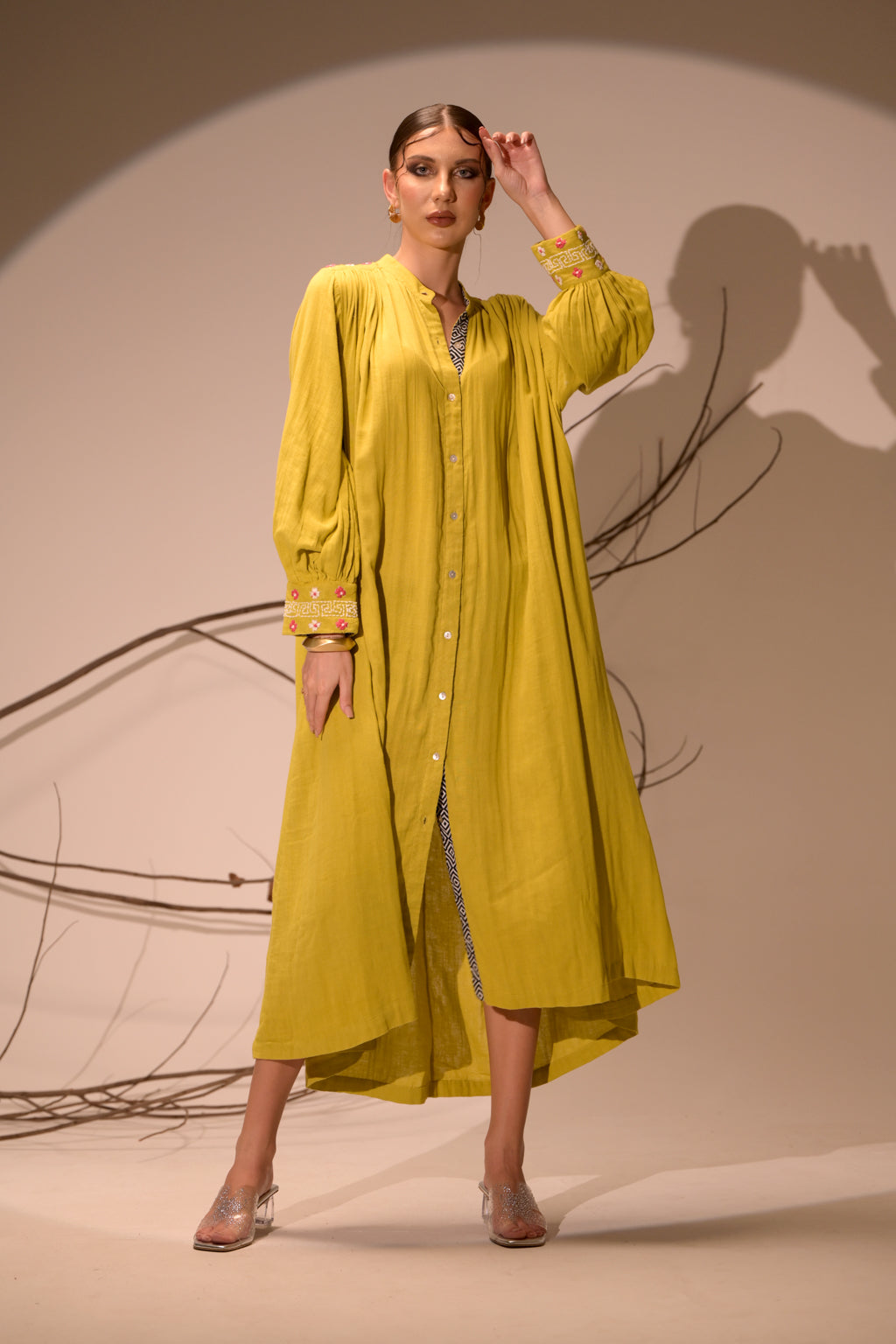 Front Open Free Style Dress