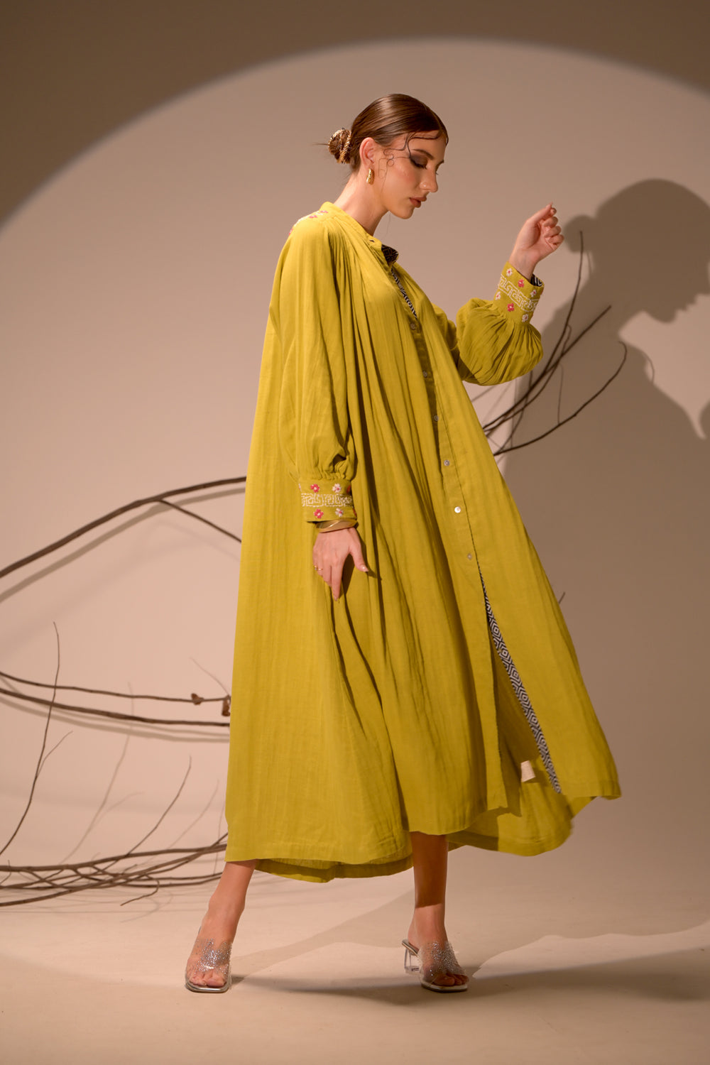 Front Open Free Style Dress