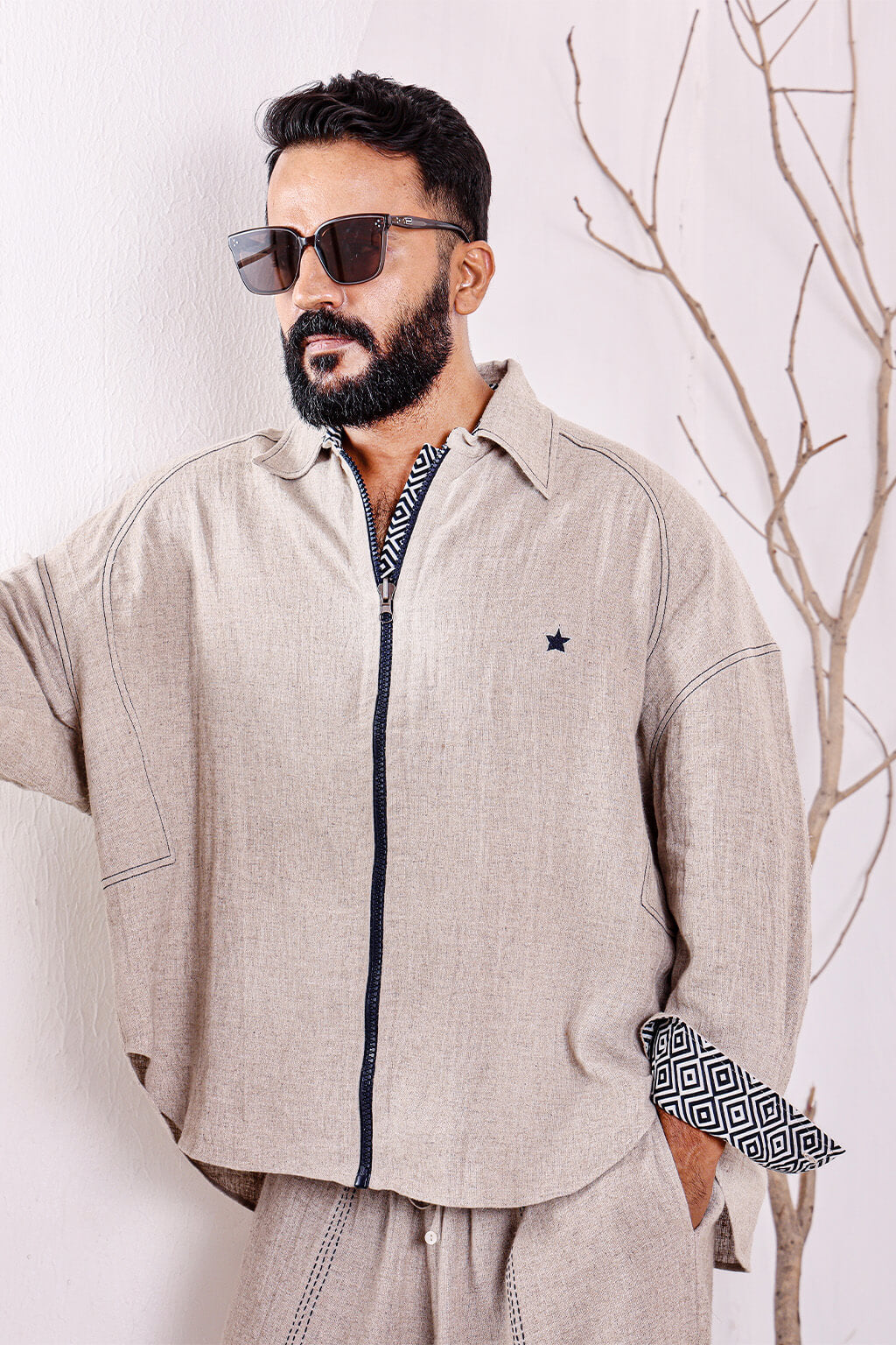 The Zip Front Shirt