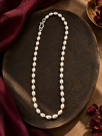 Ovale Bead  - Silver