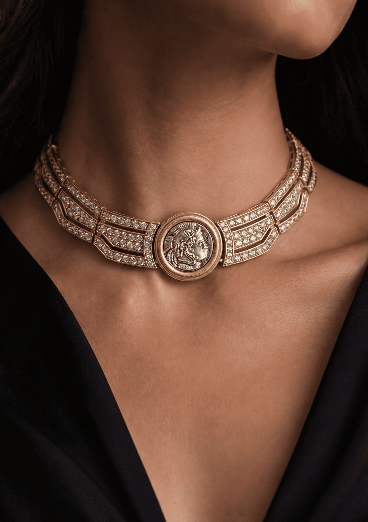 The Heirloom Medallion Choker