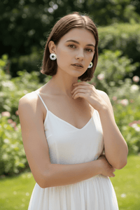 Chandni Noir Studs