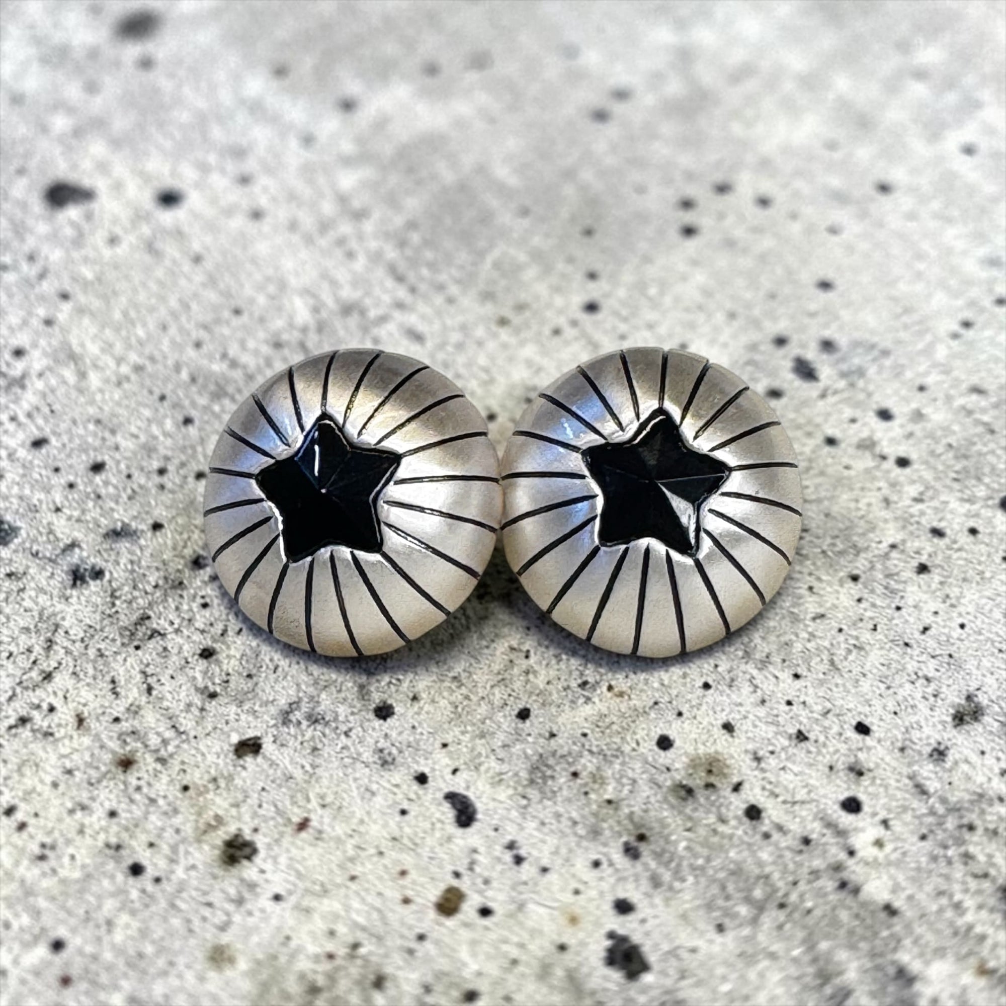 Chandni Noir Studs